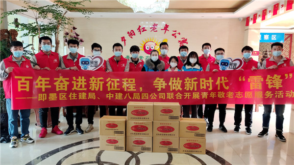 山東即墨：學雷鋒紀念日，志愿者在行動