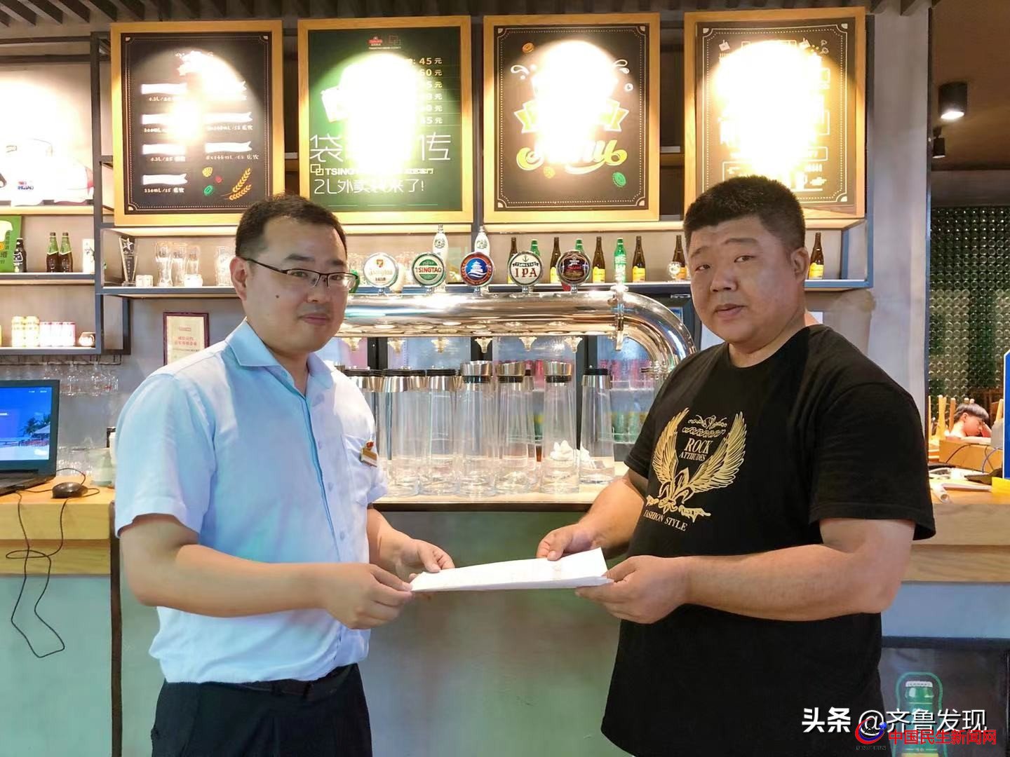 區(qū)行政審批局量身定制、上門服務(wù)，助力嶗山會場文藝表演順利進行