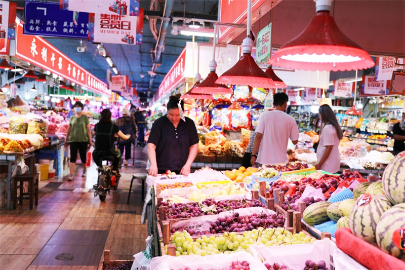 青島市北農(nóng)貿(mào)市場大變樣