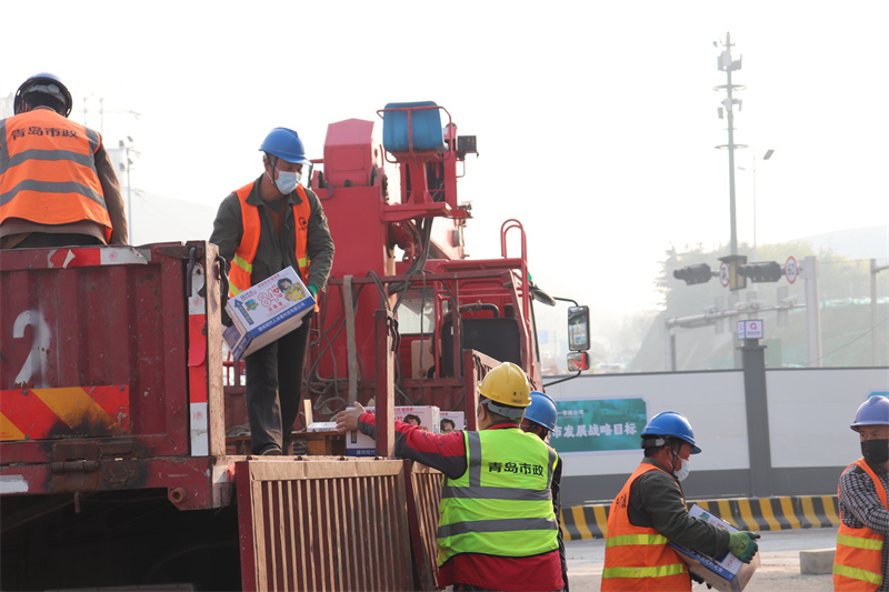 同心抗疫，惠企服務(wù)——嶗山區(qū)城市管理局在行動(dòng)