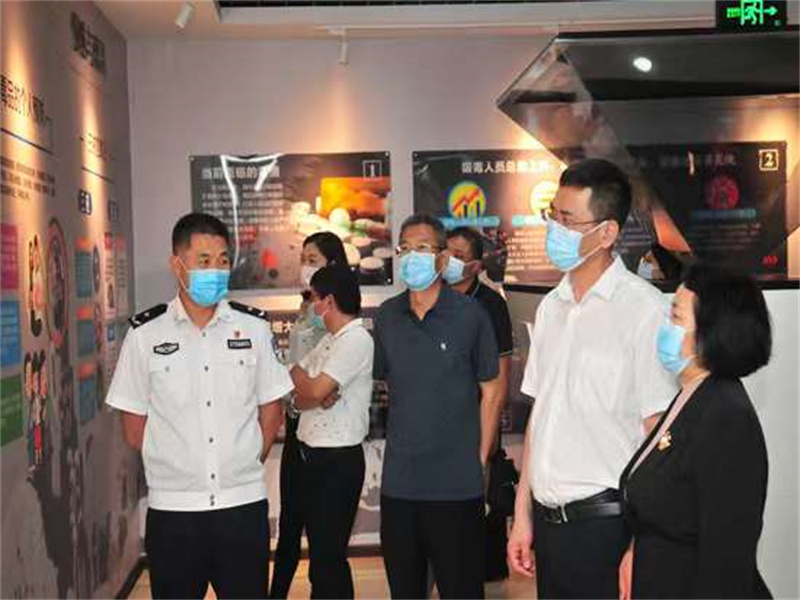 青島市強(qiáng)制隔離戒毒所 舉辦“6.26”國際禁毒日場所開放日活動