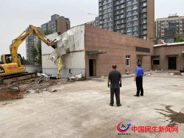 市北拆違治亂“動真格”全力推進全國文明典范城市創(chuàng)建