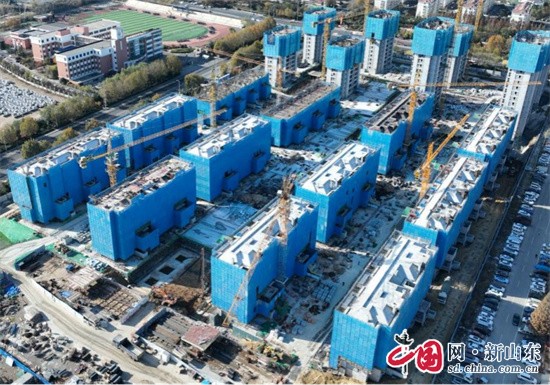 青島開投集團投資建設(shè)的港頭臧、牛王廟社區(qū)拆遷改造項目獲山東省三等獎